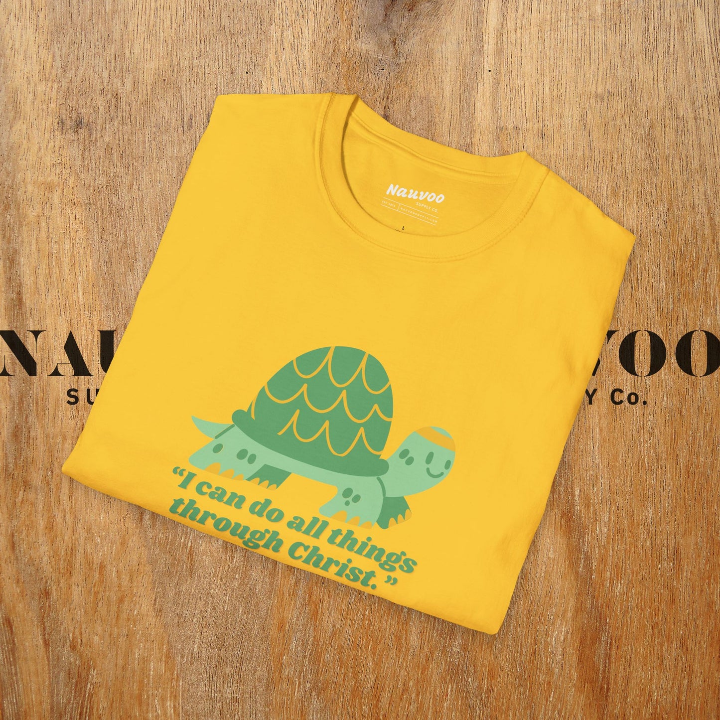 Cute Turtle Faith in Christ T-Shirt — Cute LDS Tee