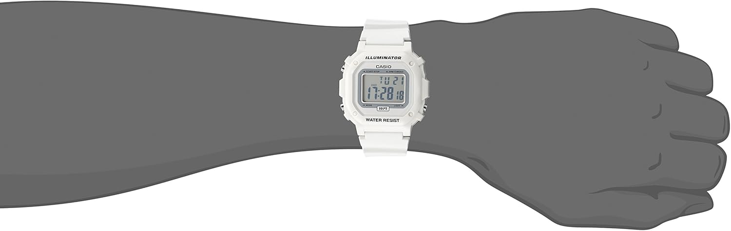 White Casio Wristwatch