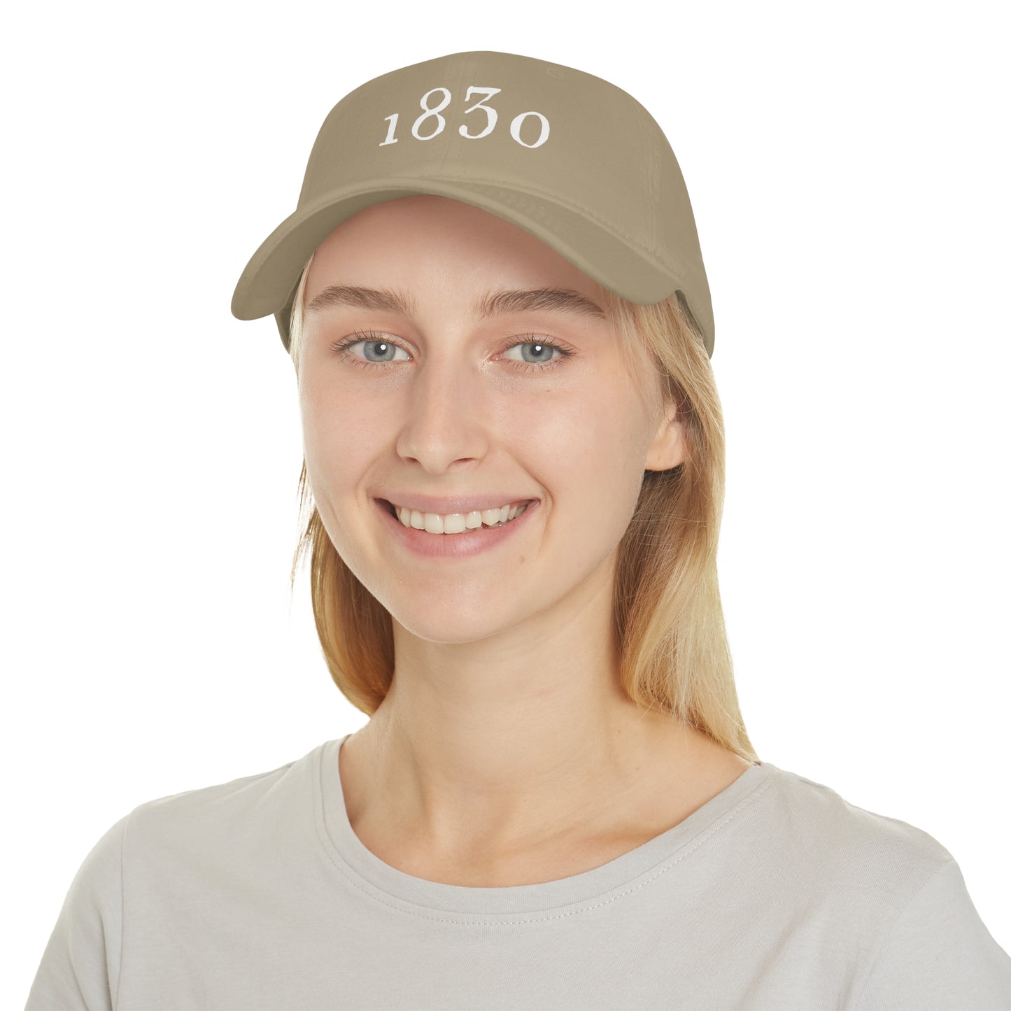 1830 Classic "Dad" Style Ball Cap - Cotton with Velcro Enclosure