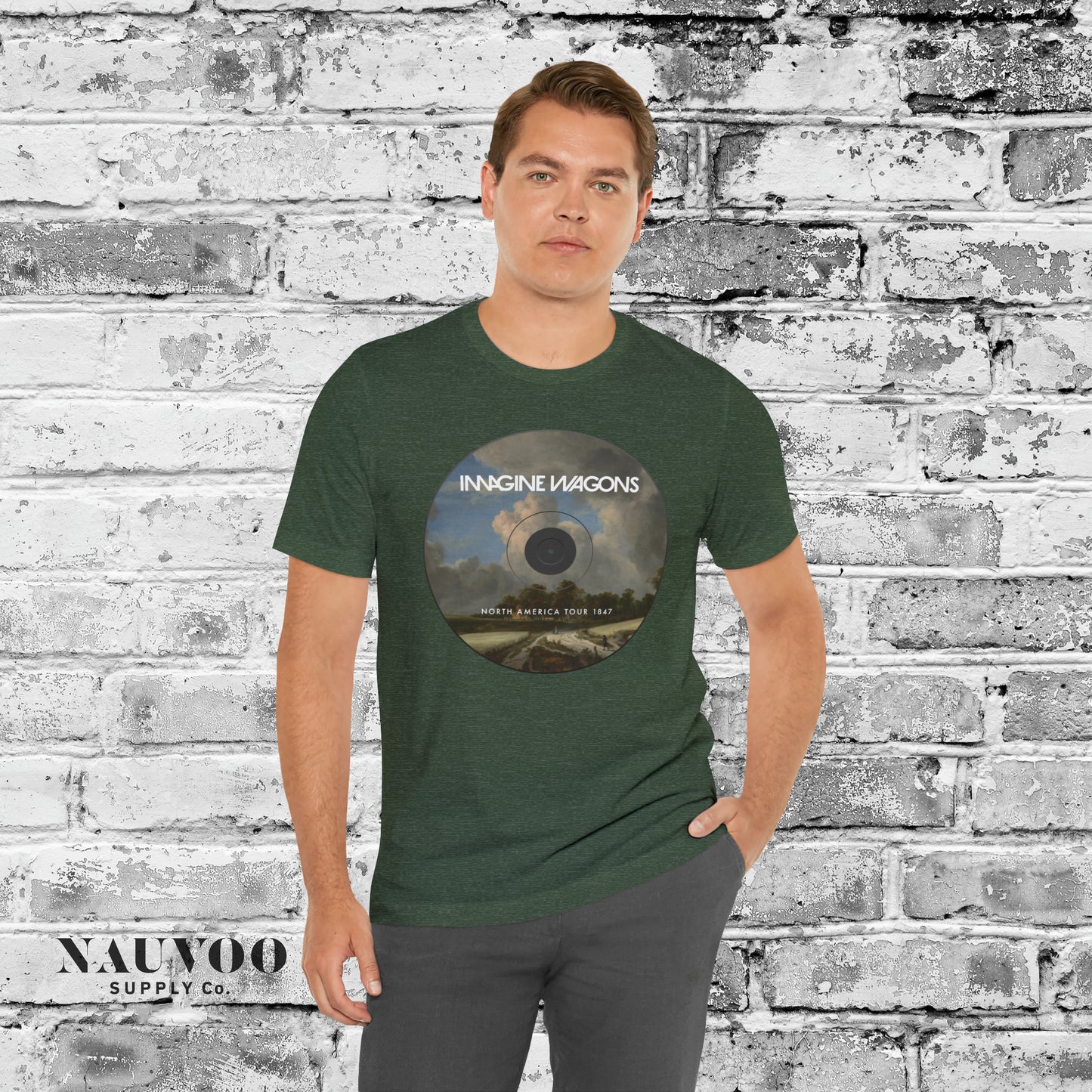 Imagine Wagons - 1847 Mormon Pioneer Trek Shirt