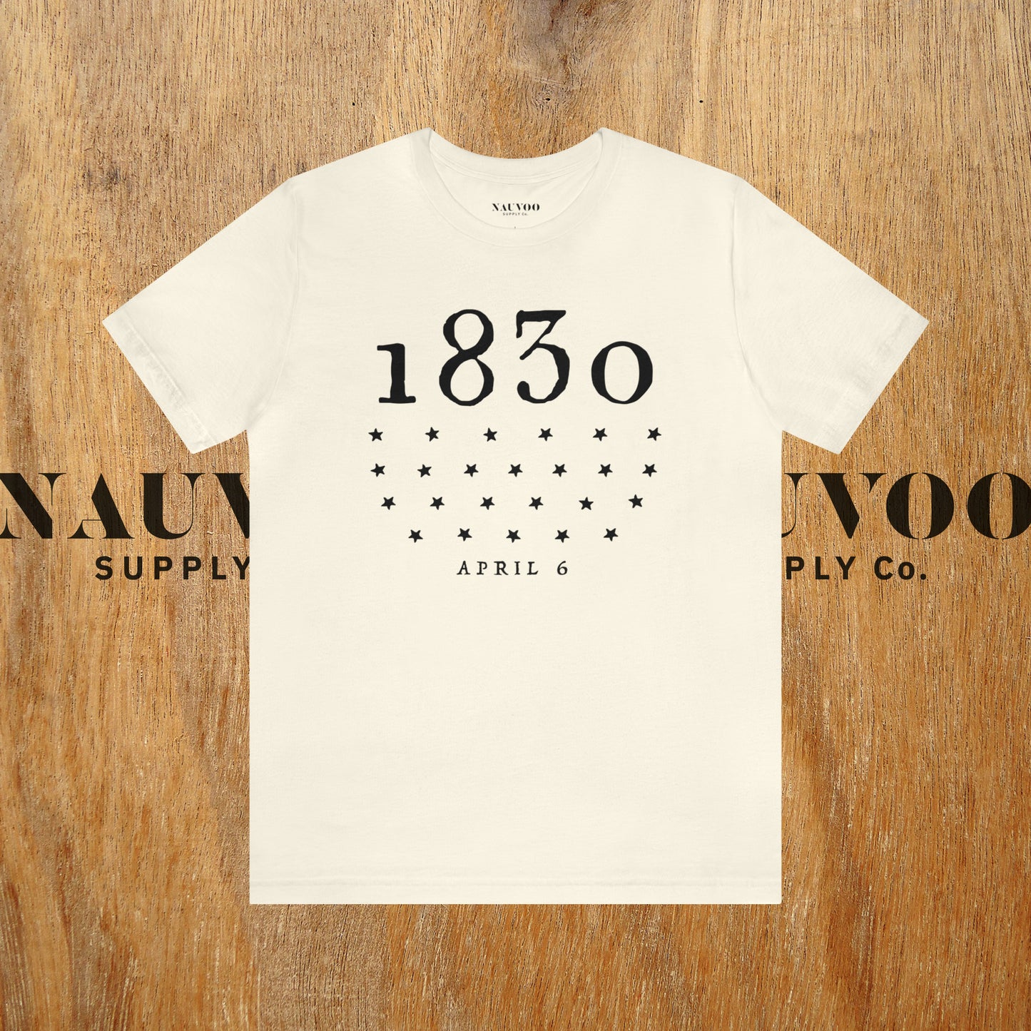 Mens April 6, 1830 Church Restoration T-shirt