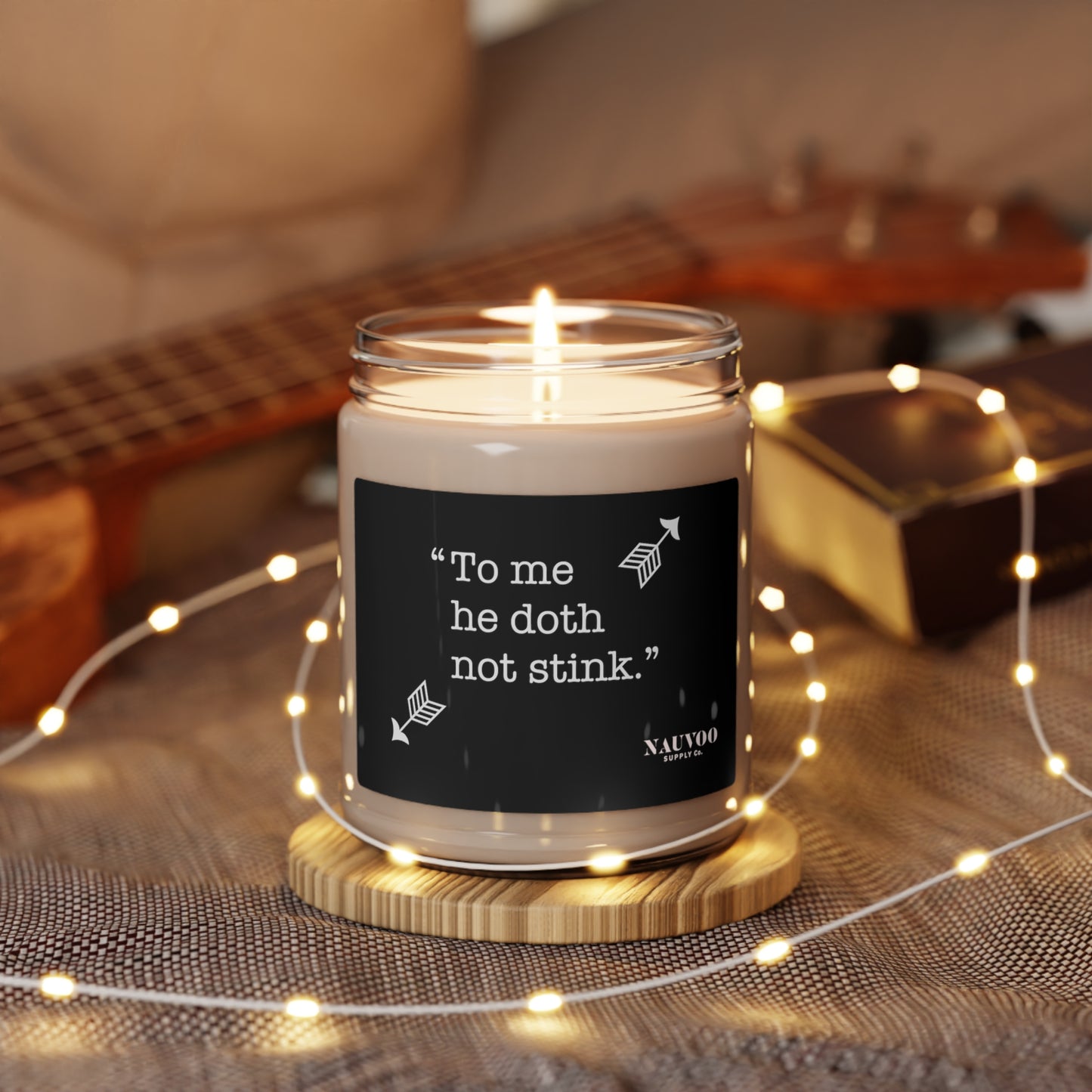 To Me He Doth Not Stink - 9oz Scented Candle