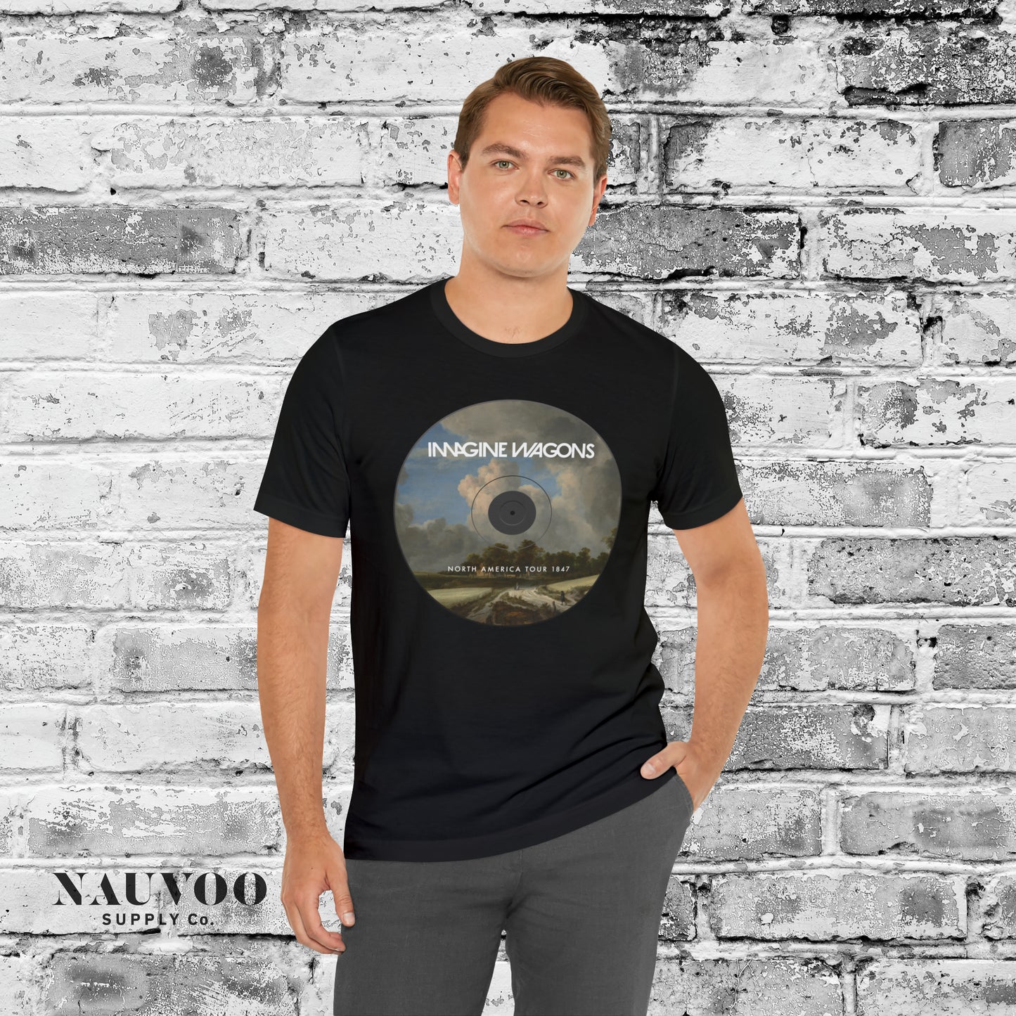 Imagine Wagons - 1847 Mormon Pioneer Trek Shirt