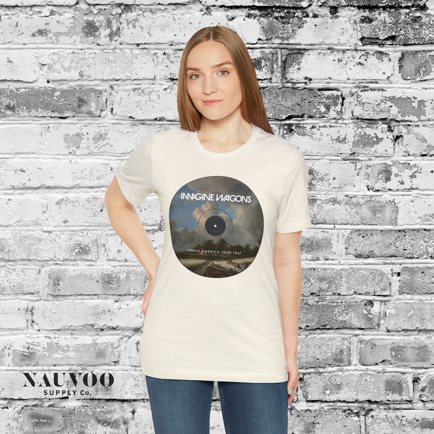 Imagine Wagons - 1847 Mormon Pioneer Trek Shirt