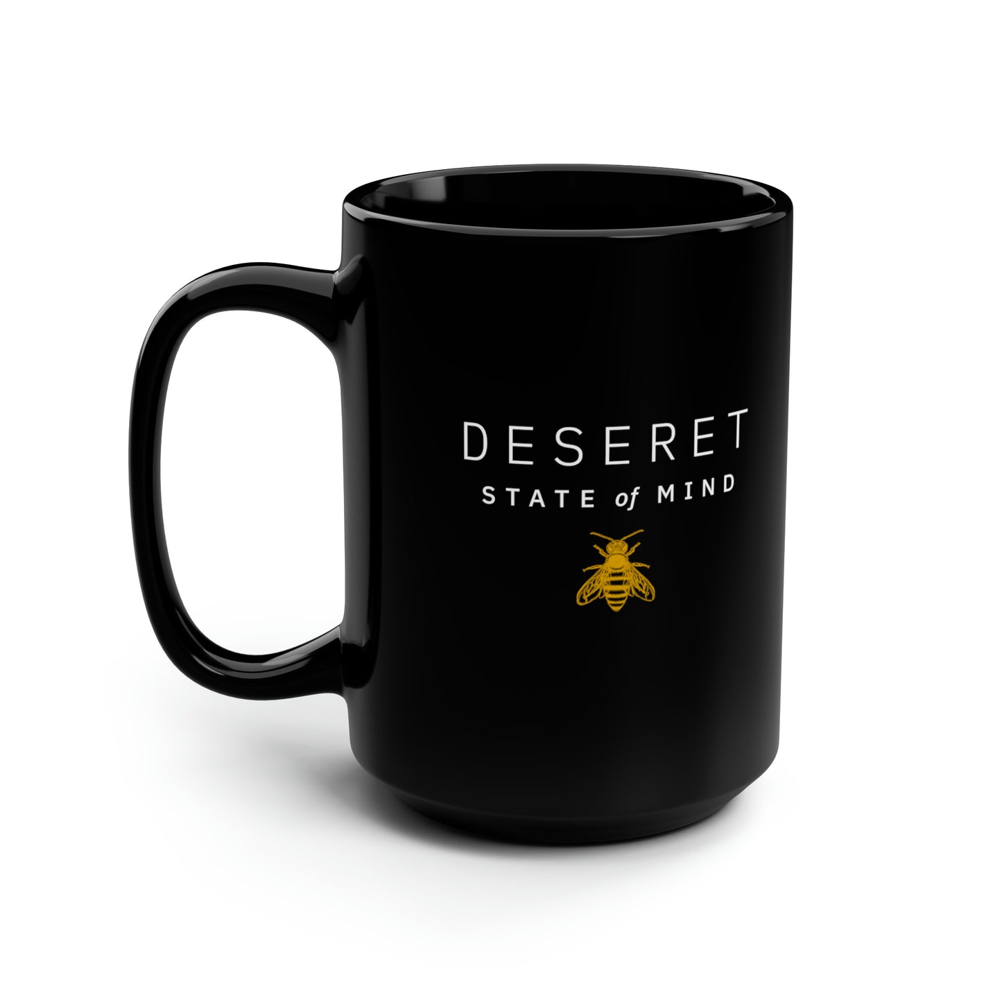 Deseret State of Mind - Large Black 15oz Mug