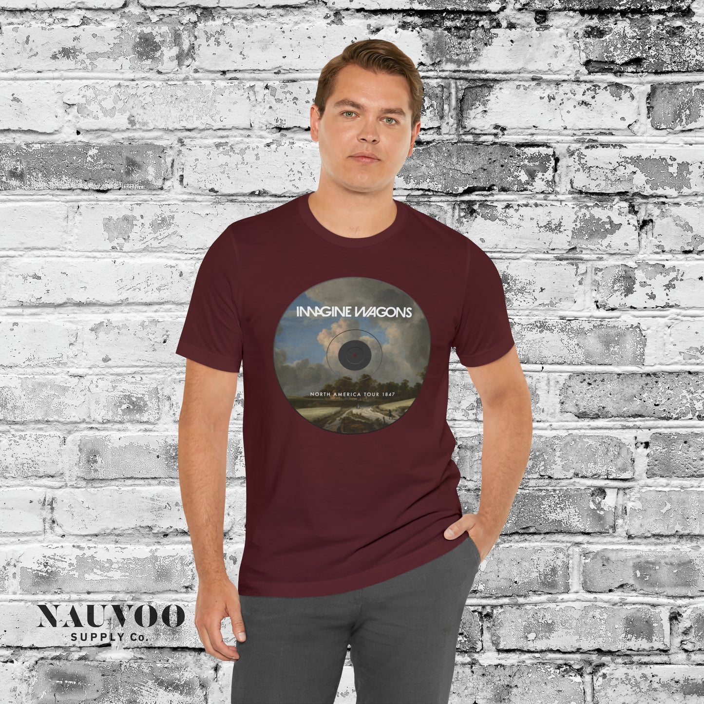 Imagine Wagons - 1847 Mormon Pioneer Trek Shirt