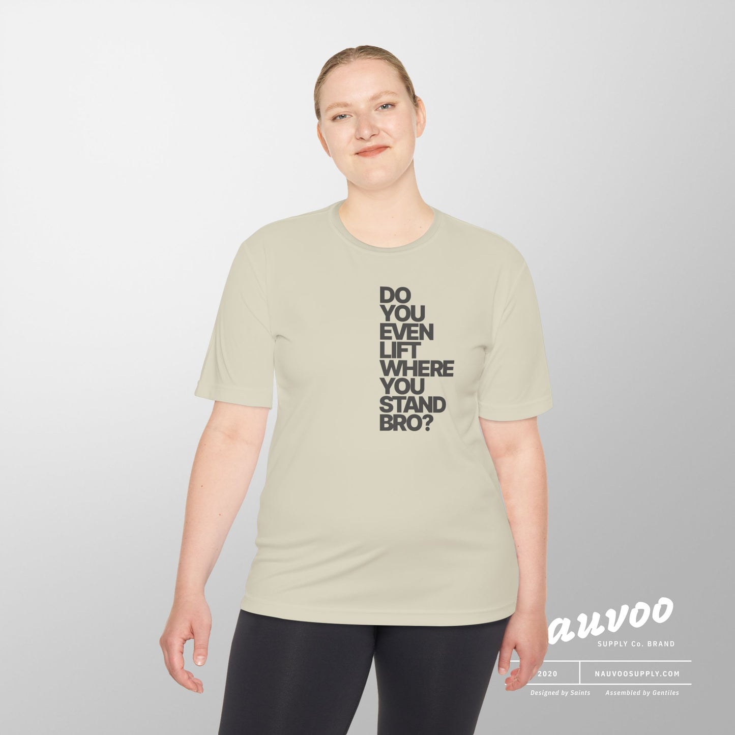 Do You Even Lift Where You Stand Bro Athletic Tee