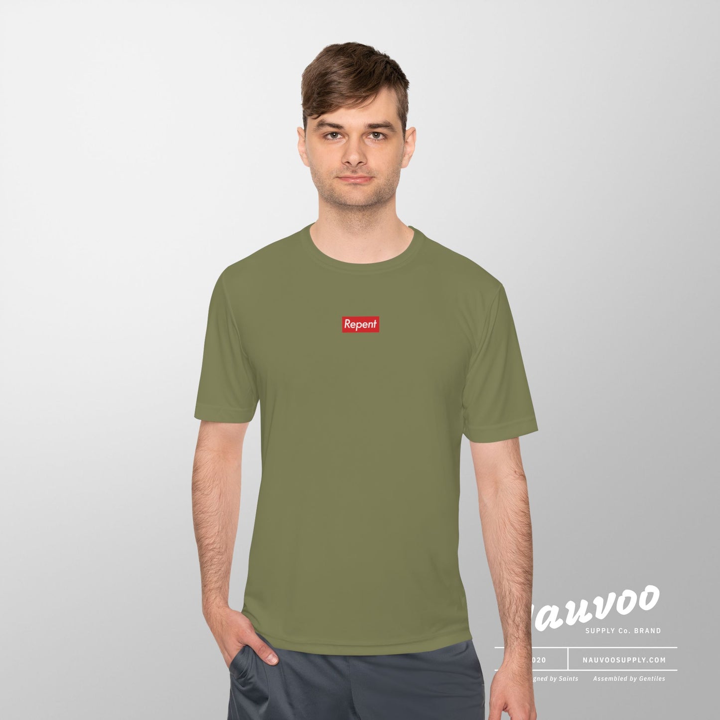 Repent Athletic T-Shirt NEW