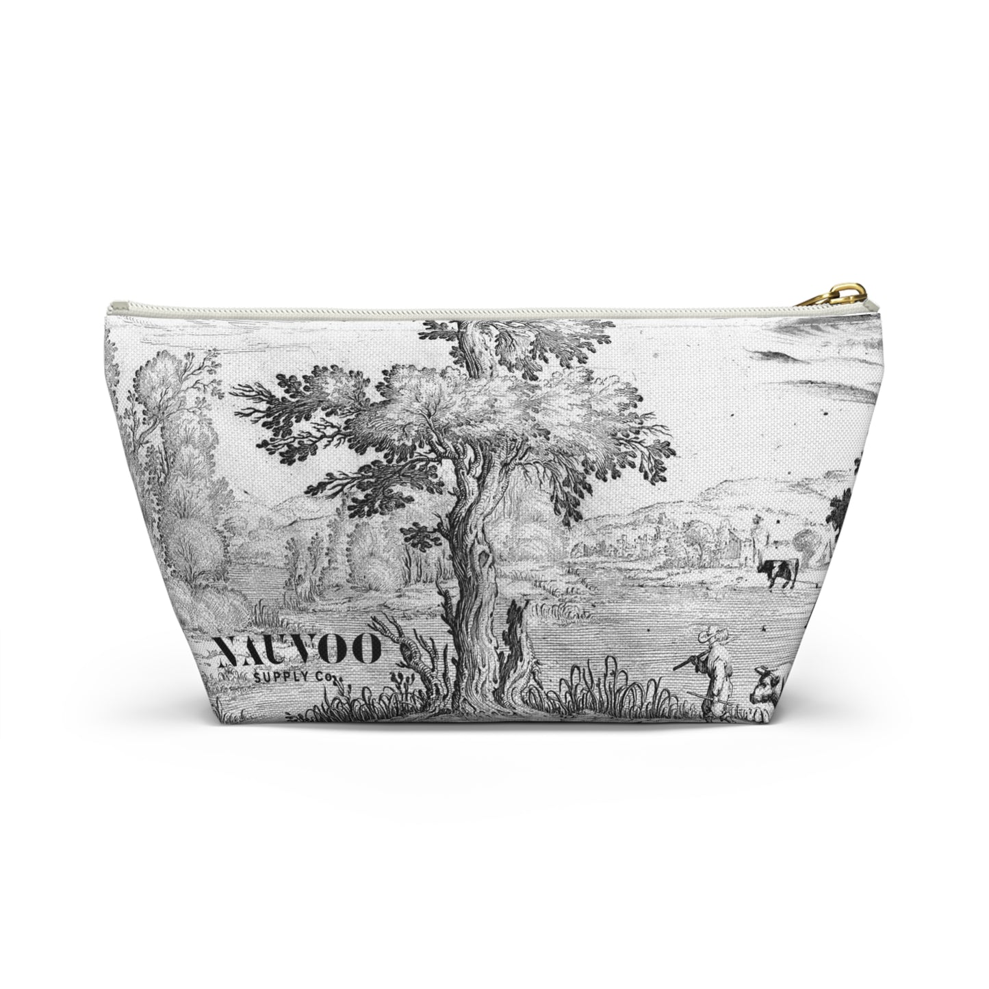 Nauvoo Supply Co Winter White Accessory Pouch