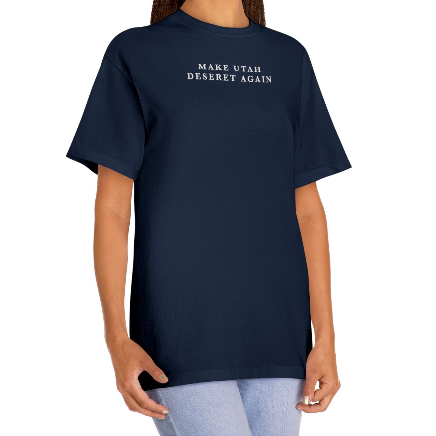 Make Utah Deseret Again Heavy Cotton Tee
