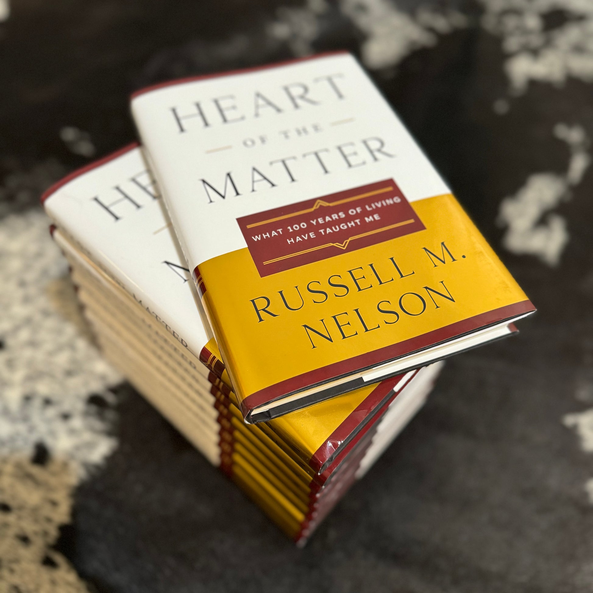 Heart of the Matter: What 100 Years of Living Have Taught Me by Russell M. Nelson | Nauvoo ...