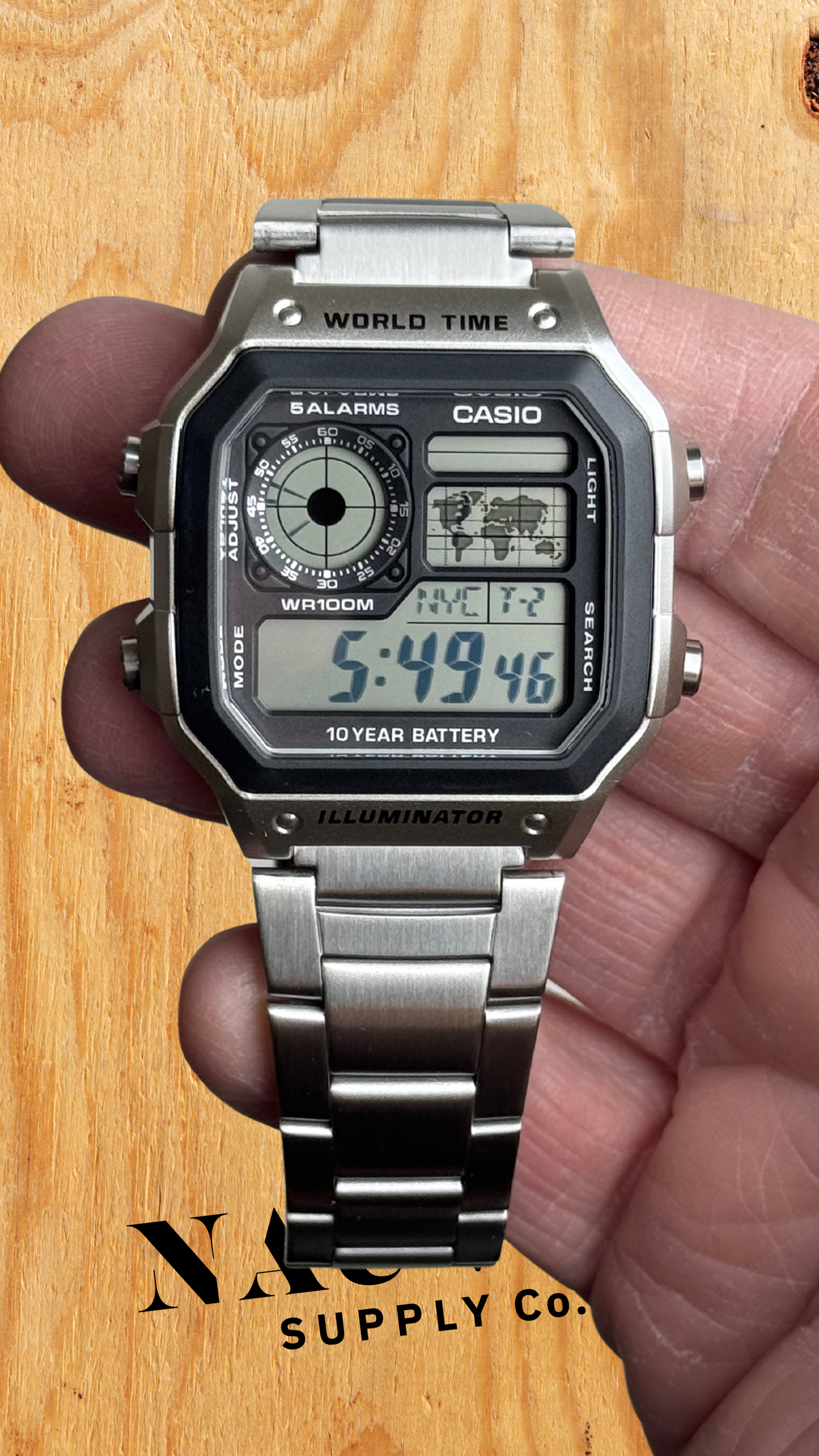 Casio AE1200WH Series Men’s Digital Watch