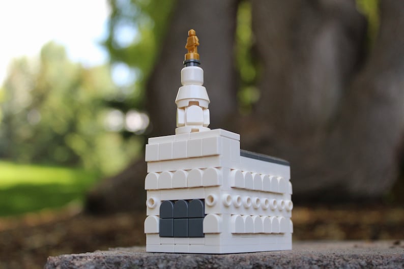 Mini Nauvoo Illinois Temple Custom LEGO® Building Kit