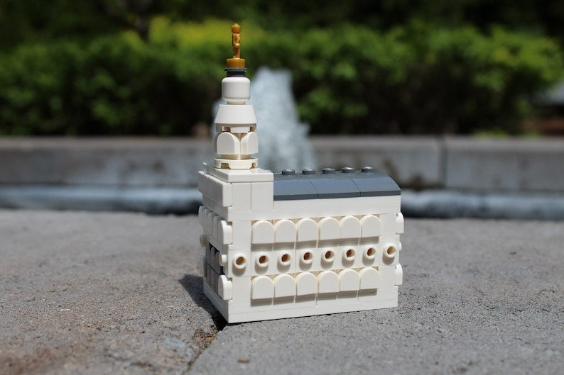 Mini Nauvoo Illinois Temple Custom LEGO® Building Kit