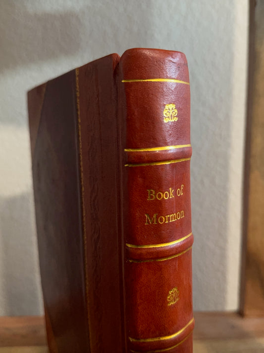 1869 Deseret Alphabet Book of Mormon Leather-Bound Replica