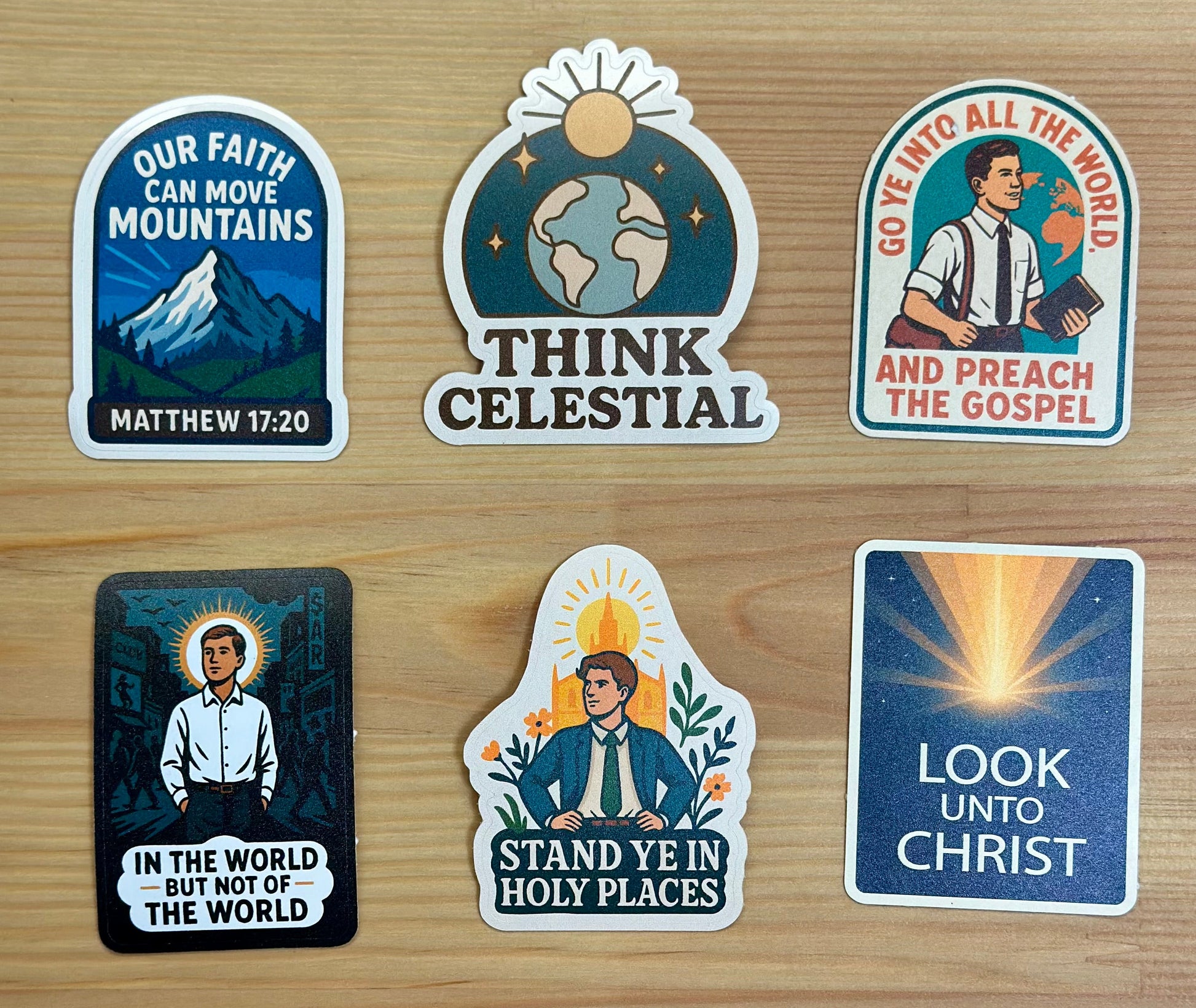 Nephi — Go and Do Sticker — image 3