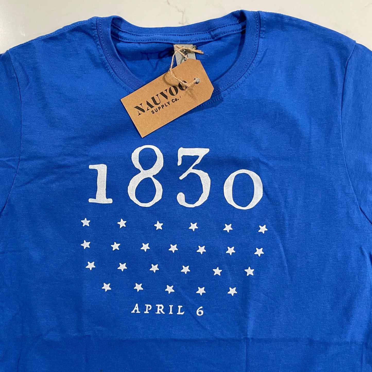 Mens April 6, 1830 Church Restoration T-shirt
