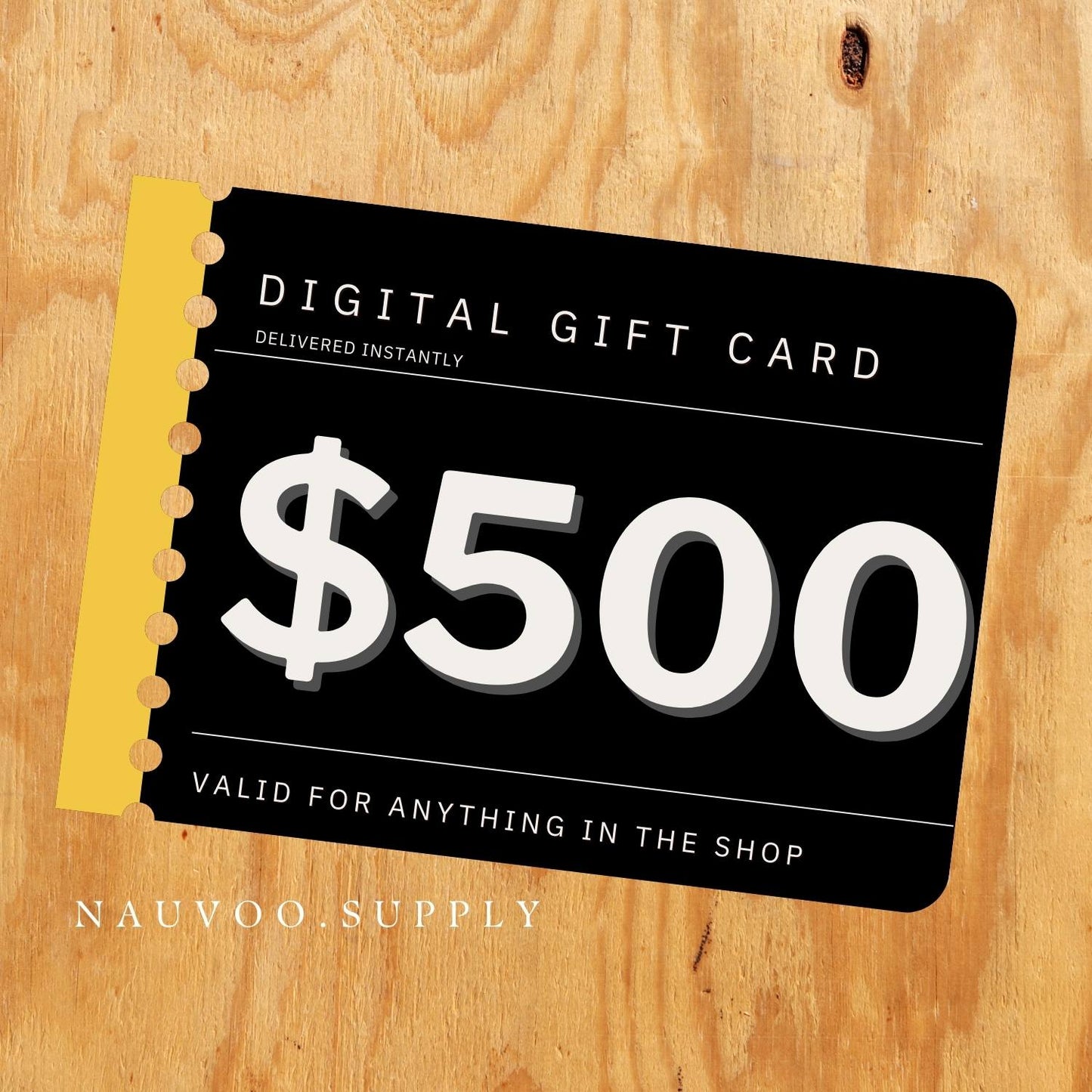 Nauvoo Supply Co. Gift Card