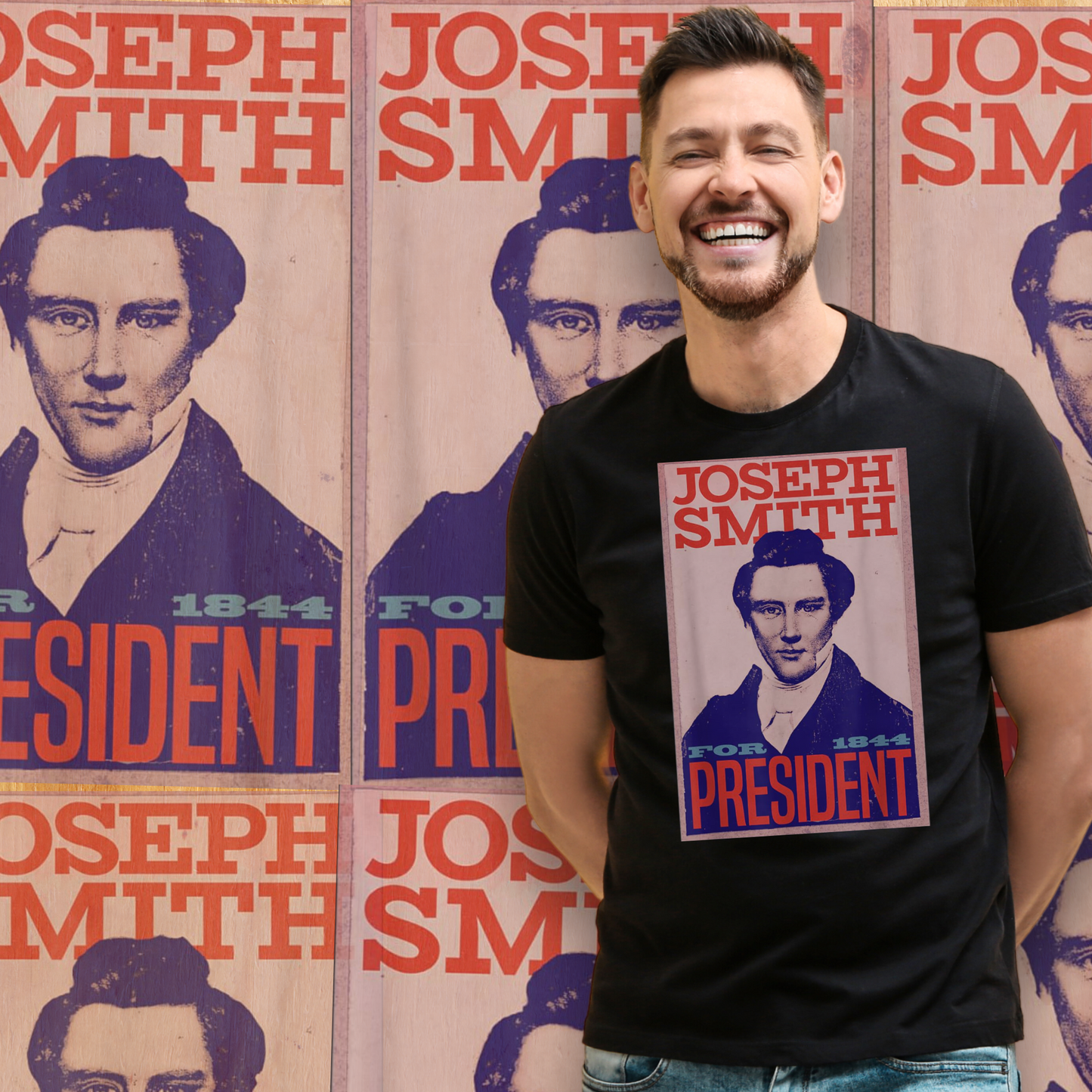 Joseph Smith for President 1844 T-Shirt
