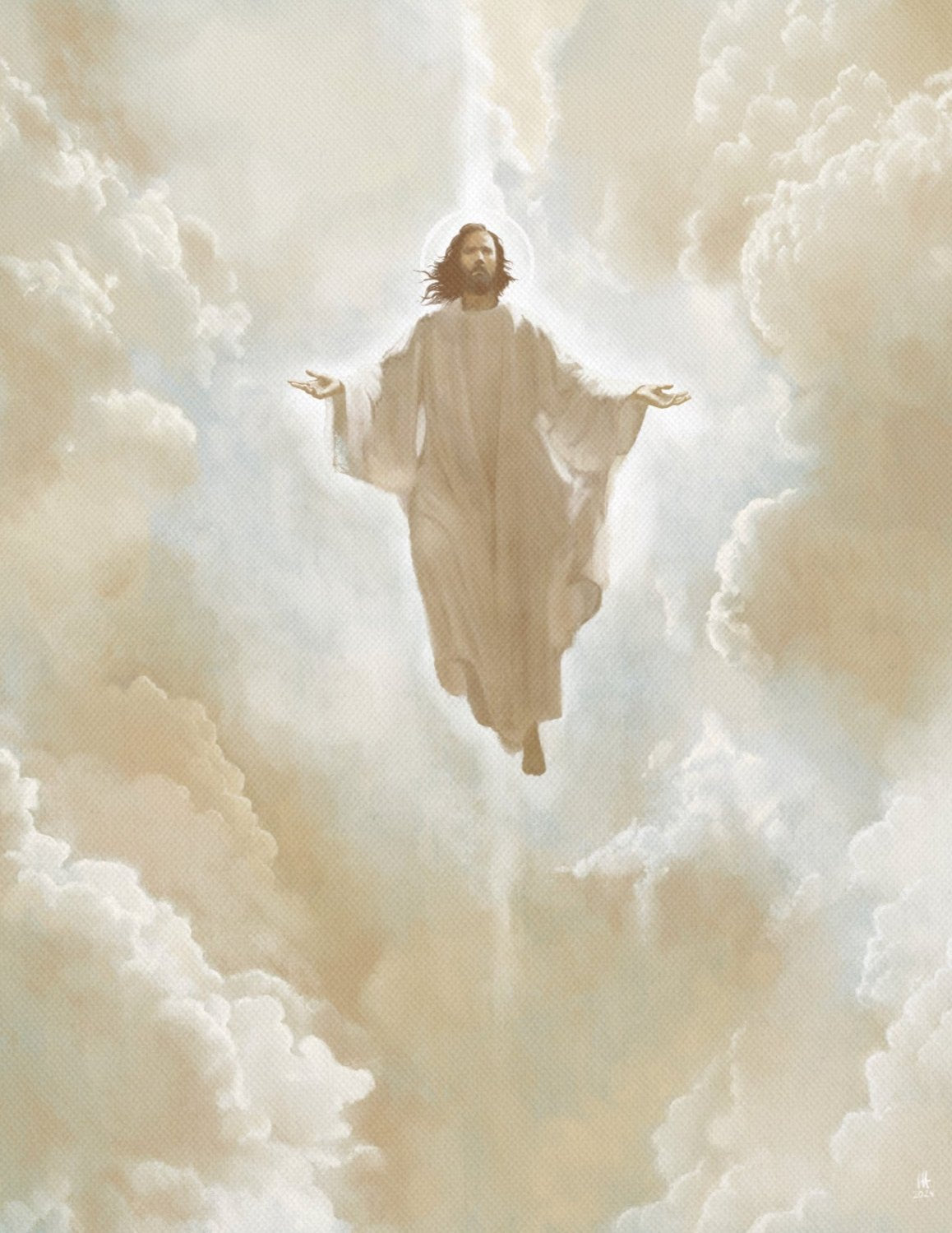 Jesus in Glory – Canvas art print