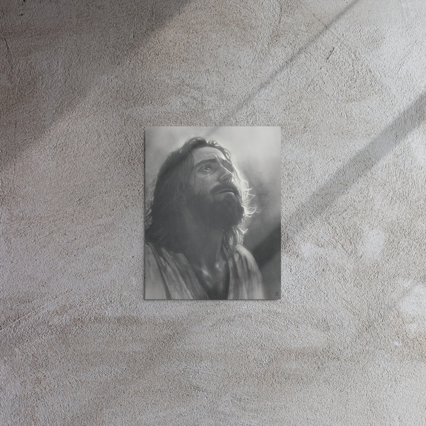 Hopeful Christ (Metal prints)