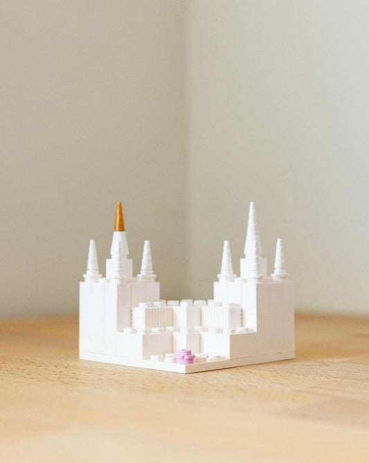 San Diego California Temple - Mini Brick Building Kit