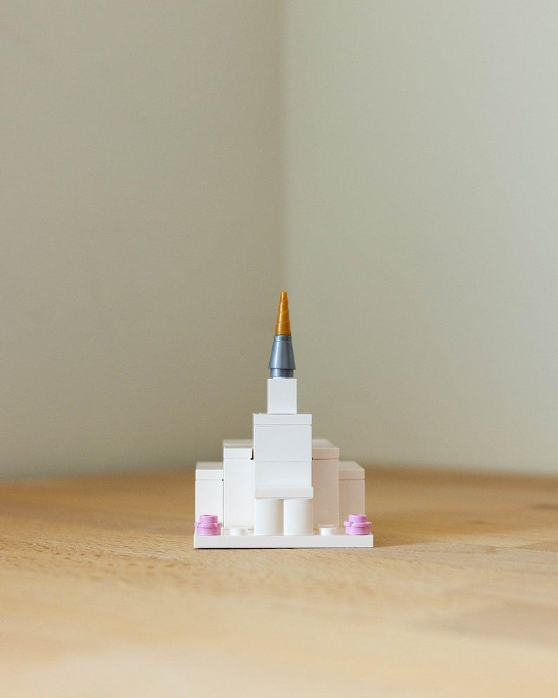 Star Valley Wyoming Temple - Mini Brick Building Kit