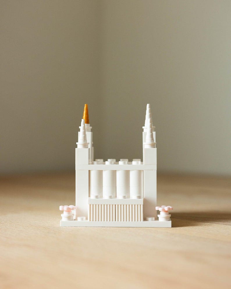 Salt Lake Temple - Mini Brick Building Kit