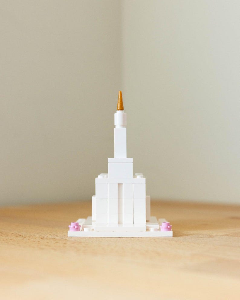 Seattle Washington Temple - Mini Brick Building Kit