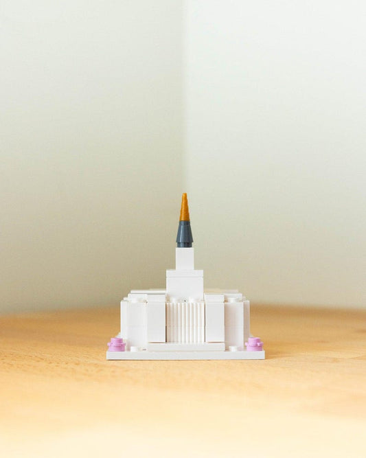Saratoga Springs Utah Temple - Mini Brick Building Kit