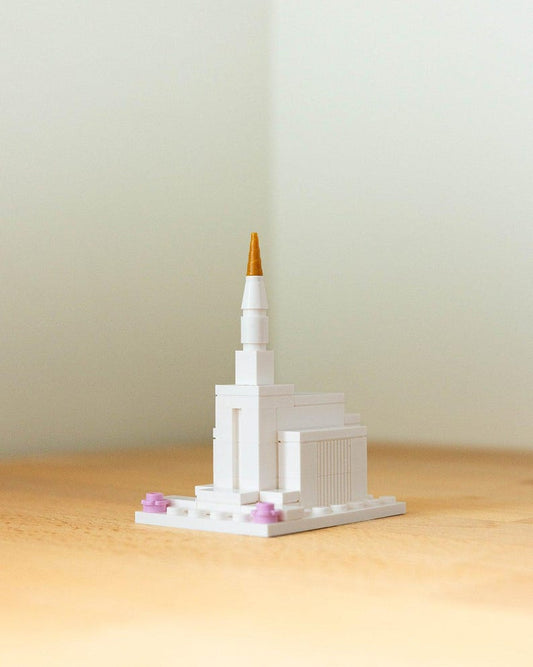 Rexburg Idaho Temple - Mini Brick Building Kit