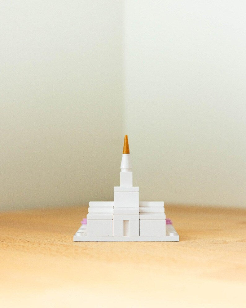 Temple Building Kit Bountiful Utah Temple Brick Building Kit – Nauvoo Supply Co.