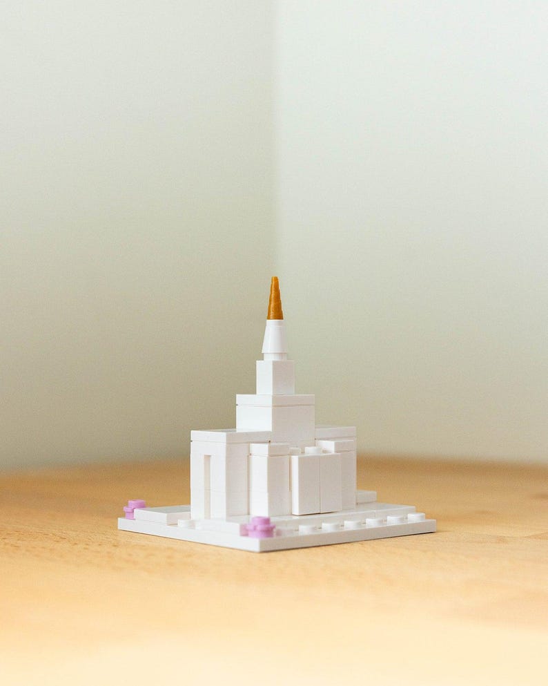 Ogden Utah Temple - Mini Brick Building Kit
