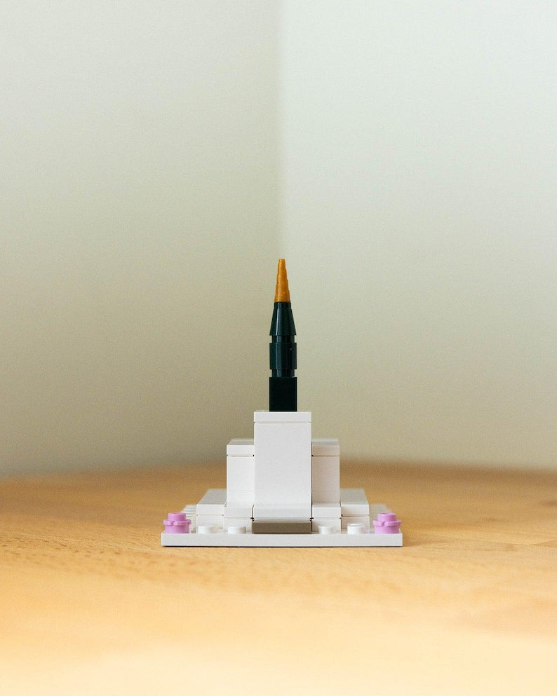 London England Temple - Mini Brick Building Kit