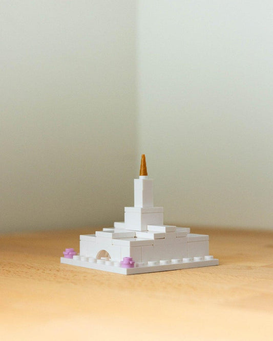 Mount Timpanogos Utah Temple - Mini Brick Building Kit