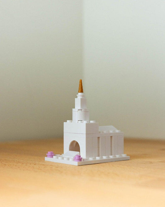 Nauvoo Illinois Temple - Mini Brick Building Kit