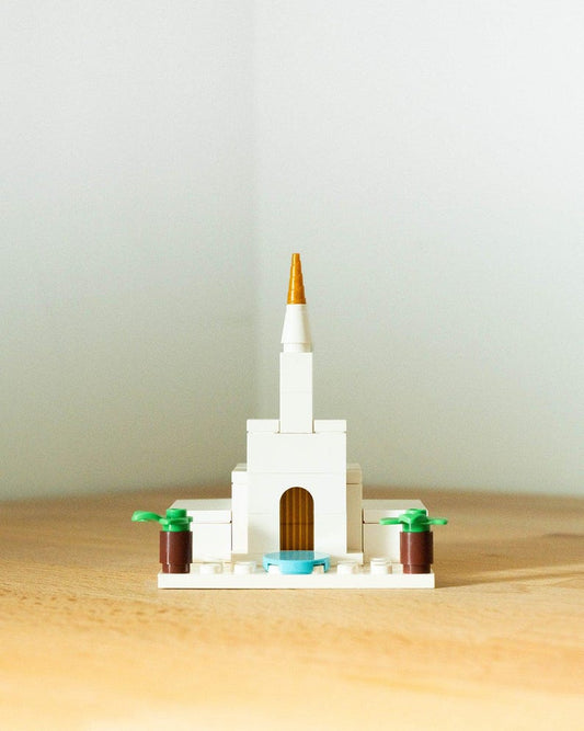 São Paulo Brazil Temple - Mini Brick Building Kit