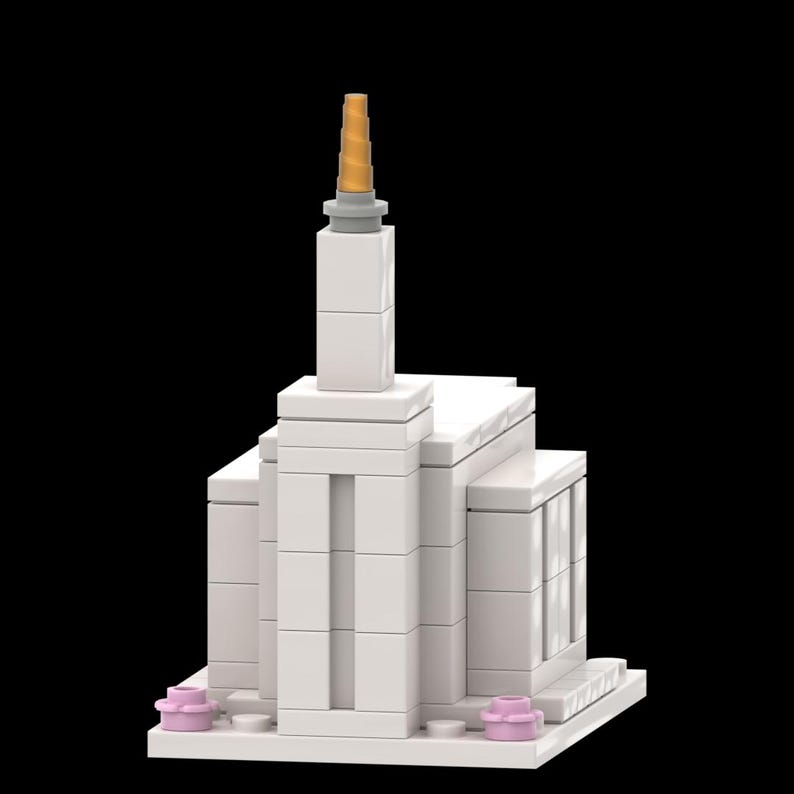 Cedar City Utah Temple - Mini Brick Building Kit