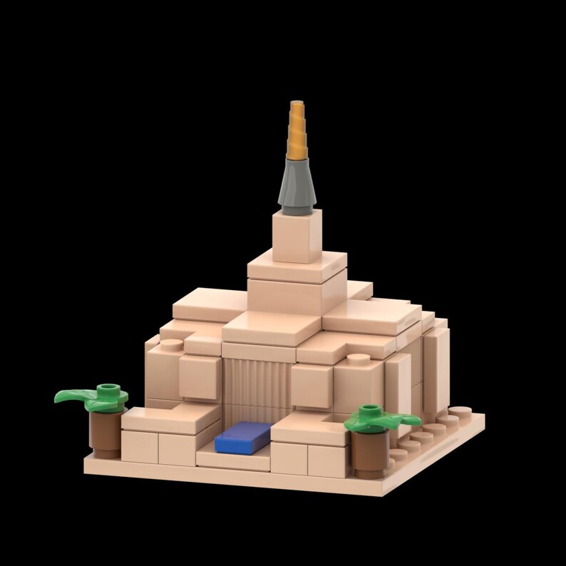 Red Cliffs Utah Temple - Mini Brick Building Kit