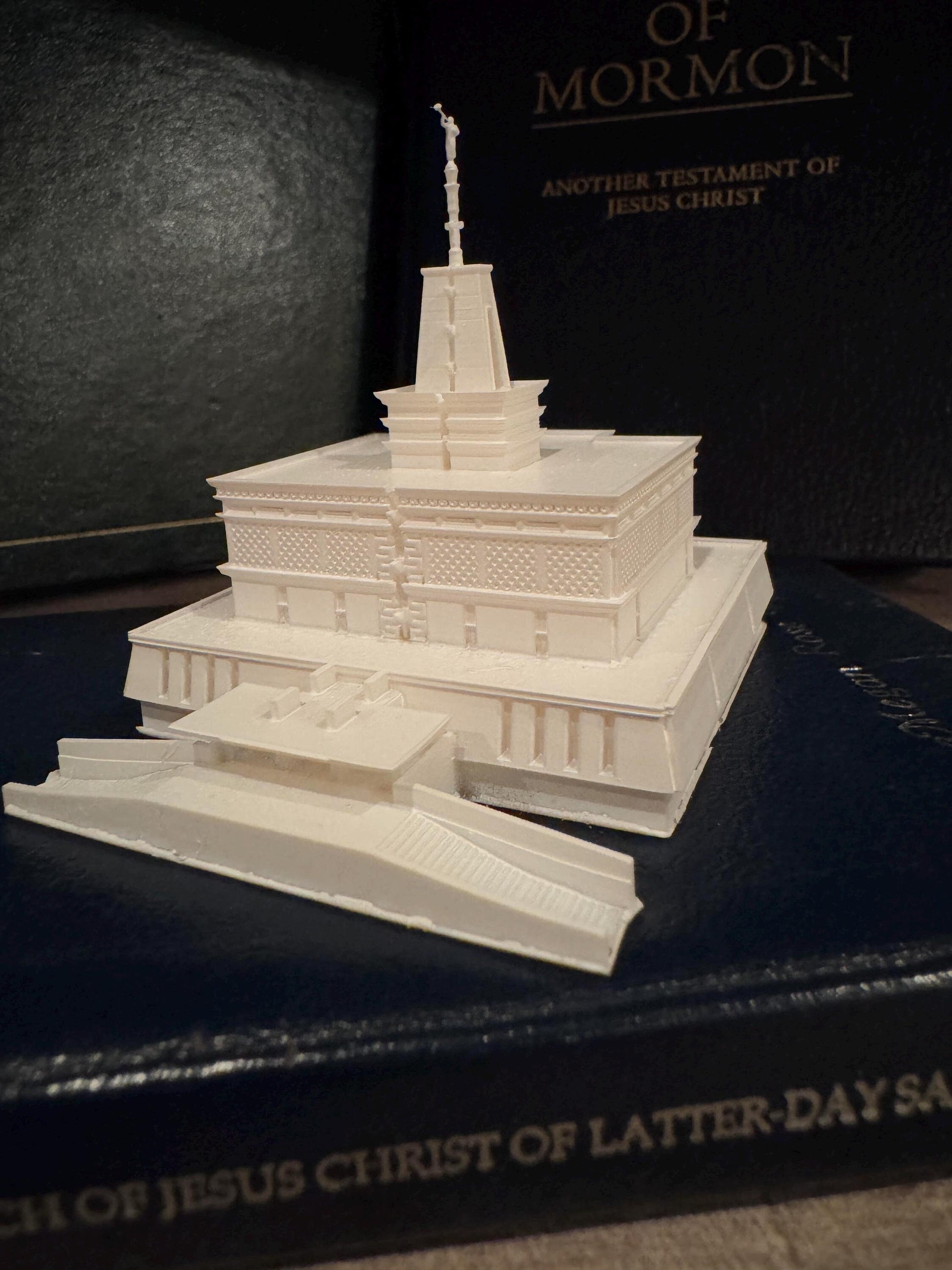 Mexico City Temple - Resin Print