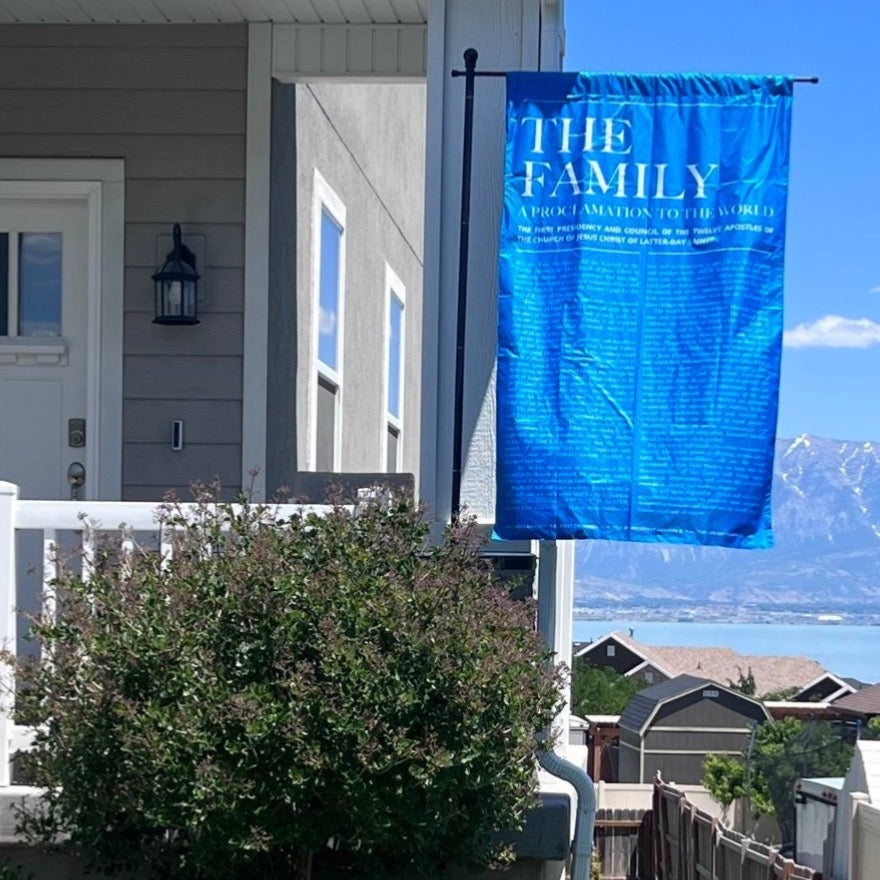 The Family Proclamation Flag: A Proclamation To The World