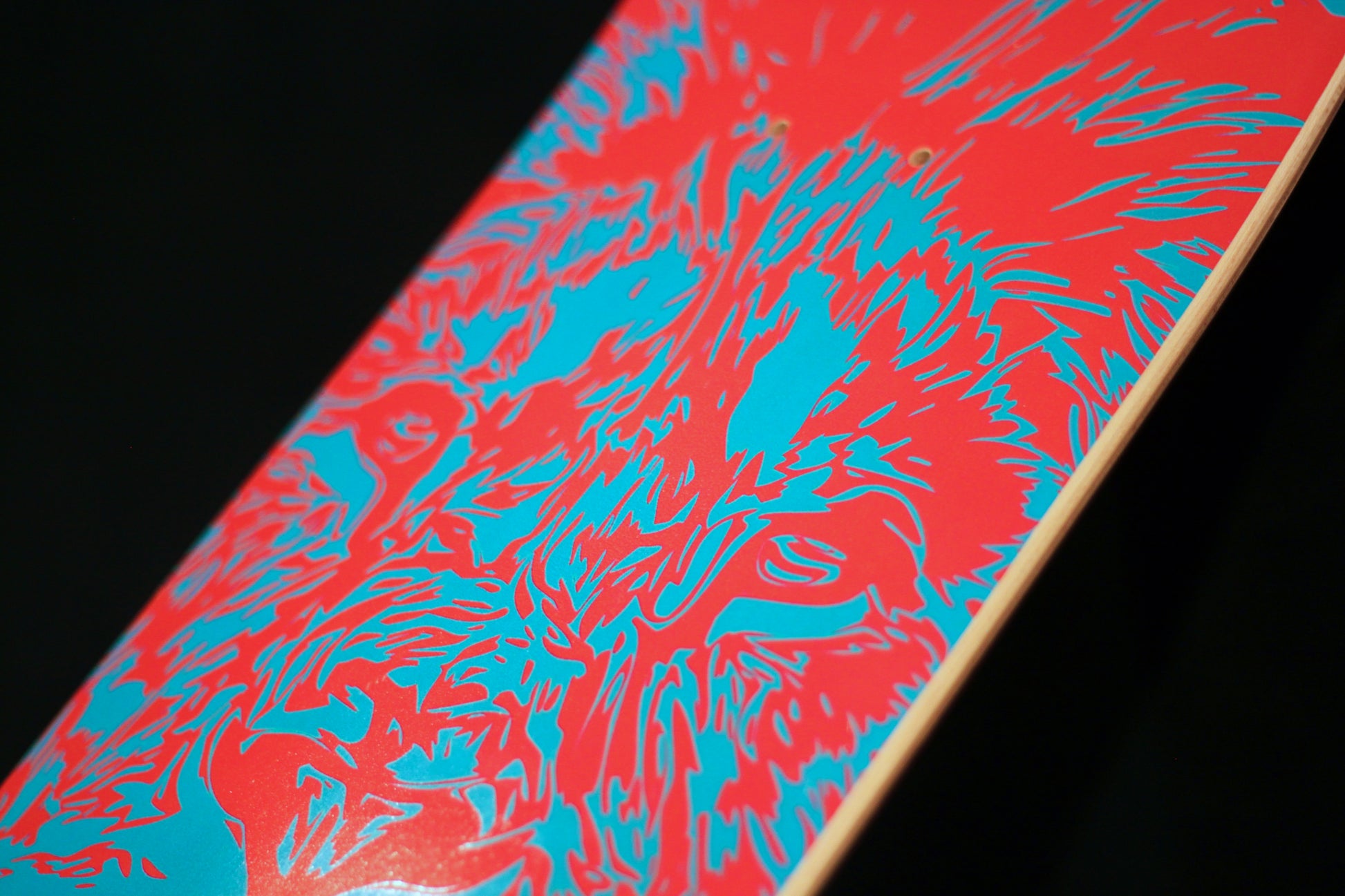 Nauvoo Skate deck - Close up