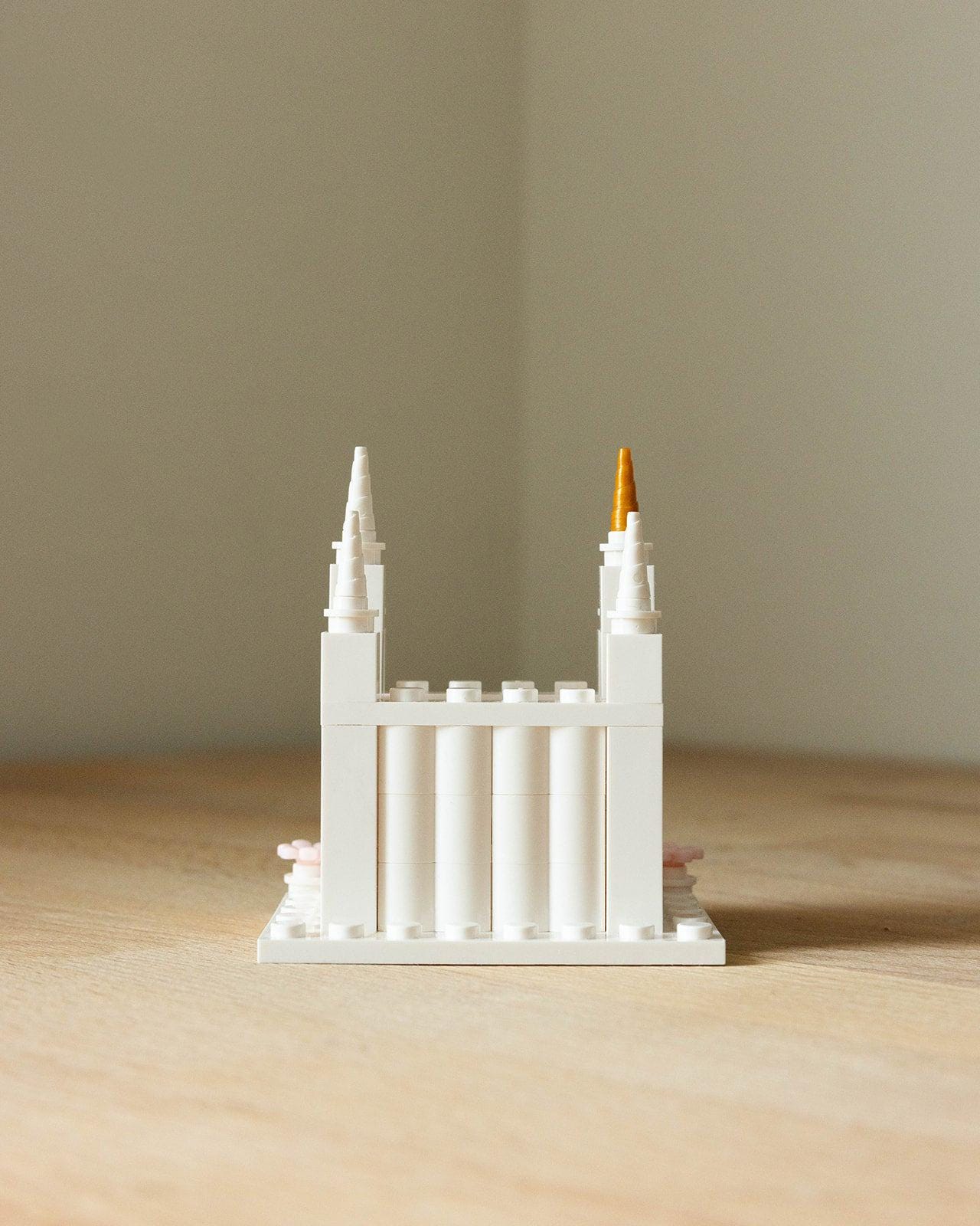 Salt Lake Temple Brick Building Kit