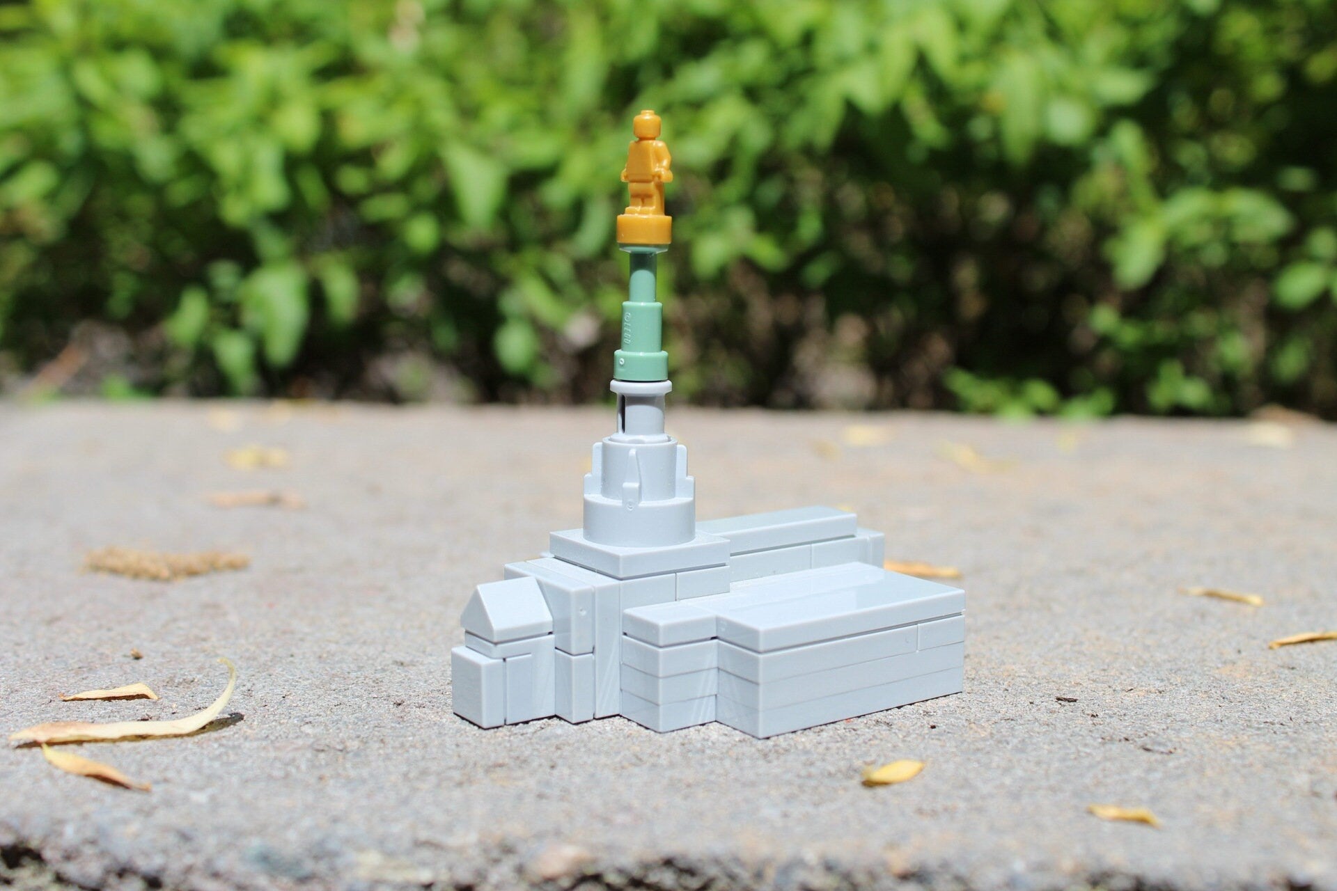 Mini Houston Temple Custom LEGO Building Kit