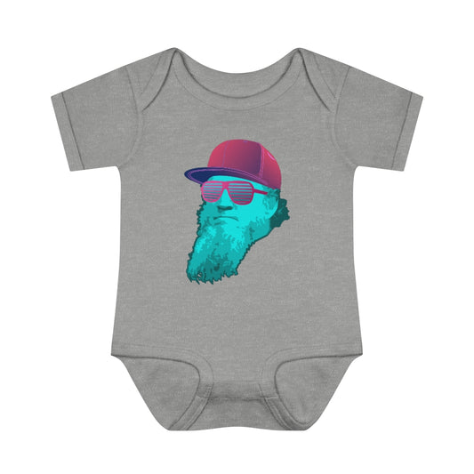 Retro Brigham Young One-piece - Infant Bodysuit for Baby