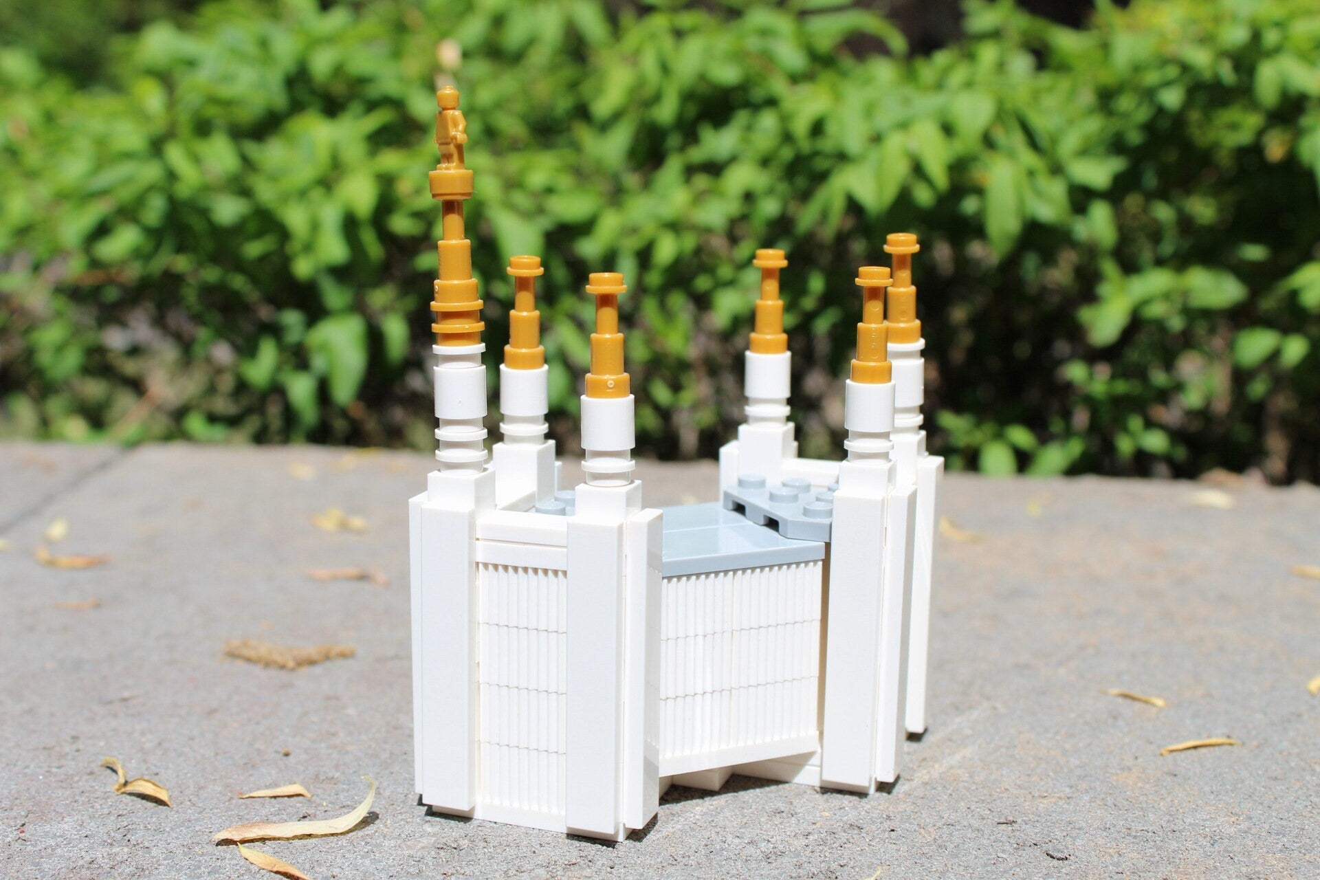 Mini Washington D.C. Temple Custom LEGO Building Kit