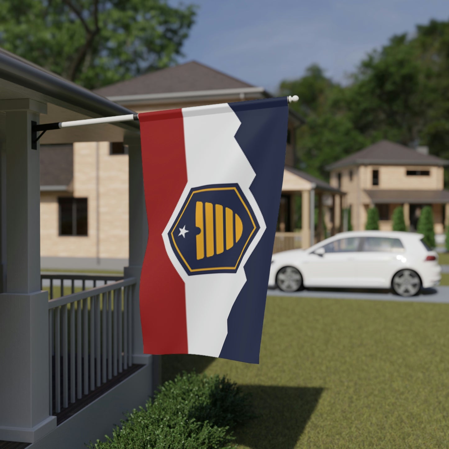 Utah State Flag, 3 ft x 5 ft House Banner