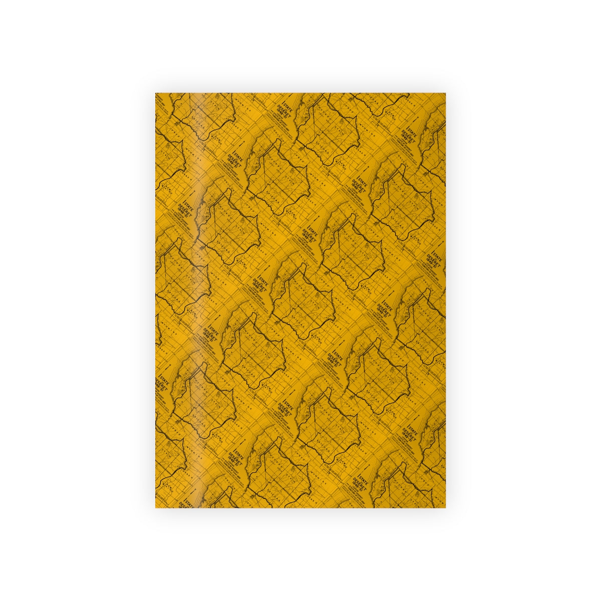 Deseret State Map - Gift Wrapping Paper