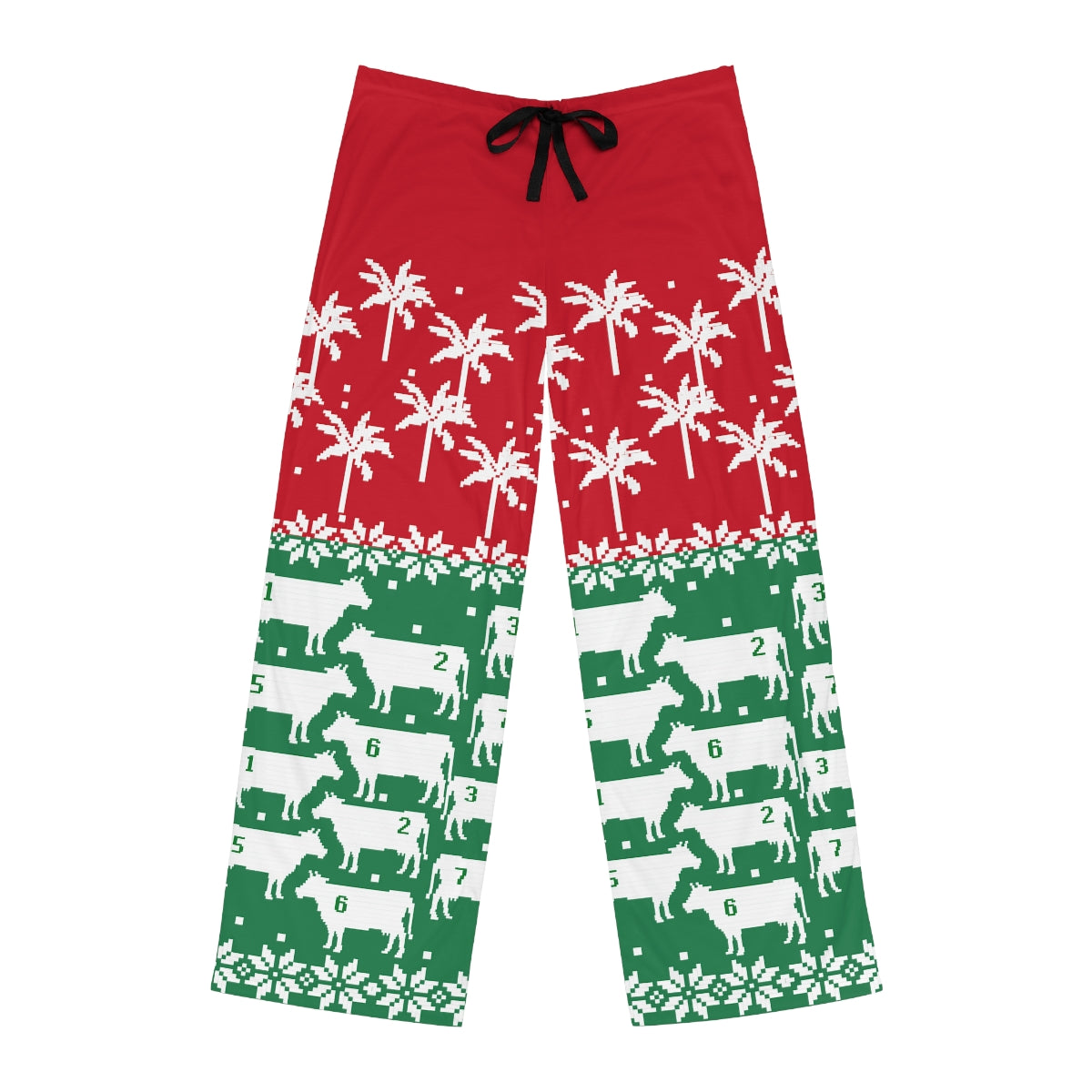 Mahana Ugly Christmas - 8 Cow Pajama Pants