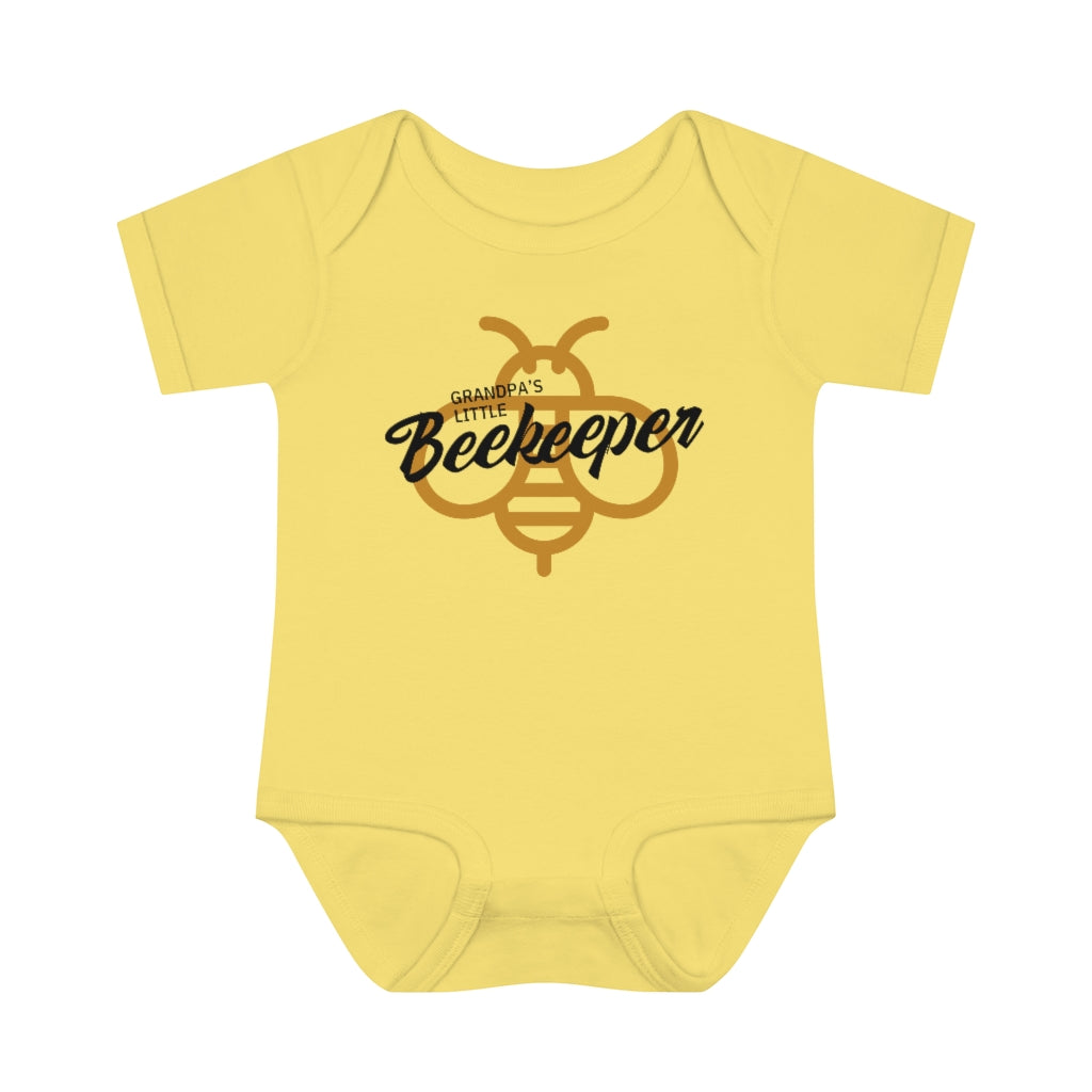 Customizable! Grandpa's Little Beekeeper - Infant body suit